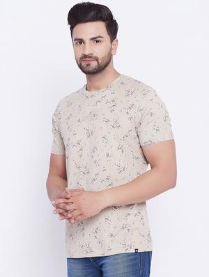grey printed t-shirt - 17860979 - Standard Image - 2