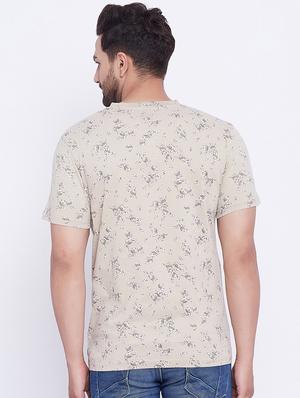 grey printed t-shirt - 17860979 - Standard Image - 3