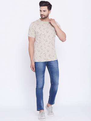 grey printed t-shirt - 17860979 - Standard Image - 4