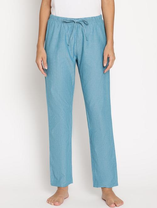 mid rise solid pajama - 17861995 - Standard Image - 1