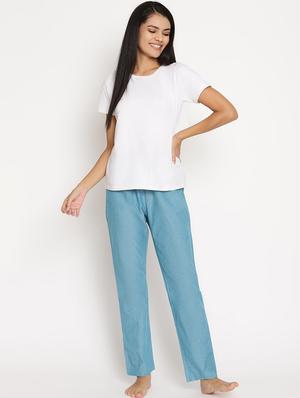 mid rise solid pajama - 17861995 - Standard Image - 4