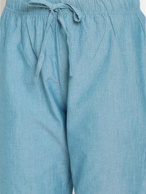 mid rise solid pajama - 17861995 - Standard Image - 5