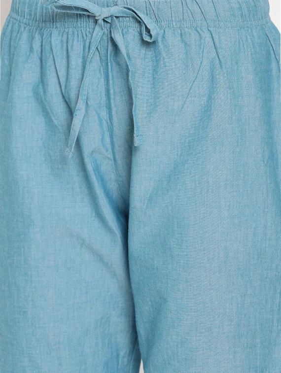 mid rise solid pajama - 17861995 - Zoom Image - 5