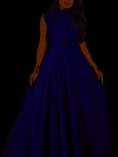 blue lace dress - 17862498 - Standard Image - 2