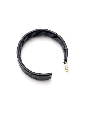 black metal hoop earring - 17862746 - Standard Image - 3