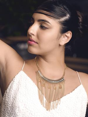 gold metal other necklace - 17863402 - Standard Image - 4