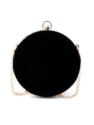 black velvet regular clutch - 17863531 - Standard Image - 2