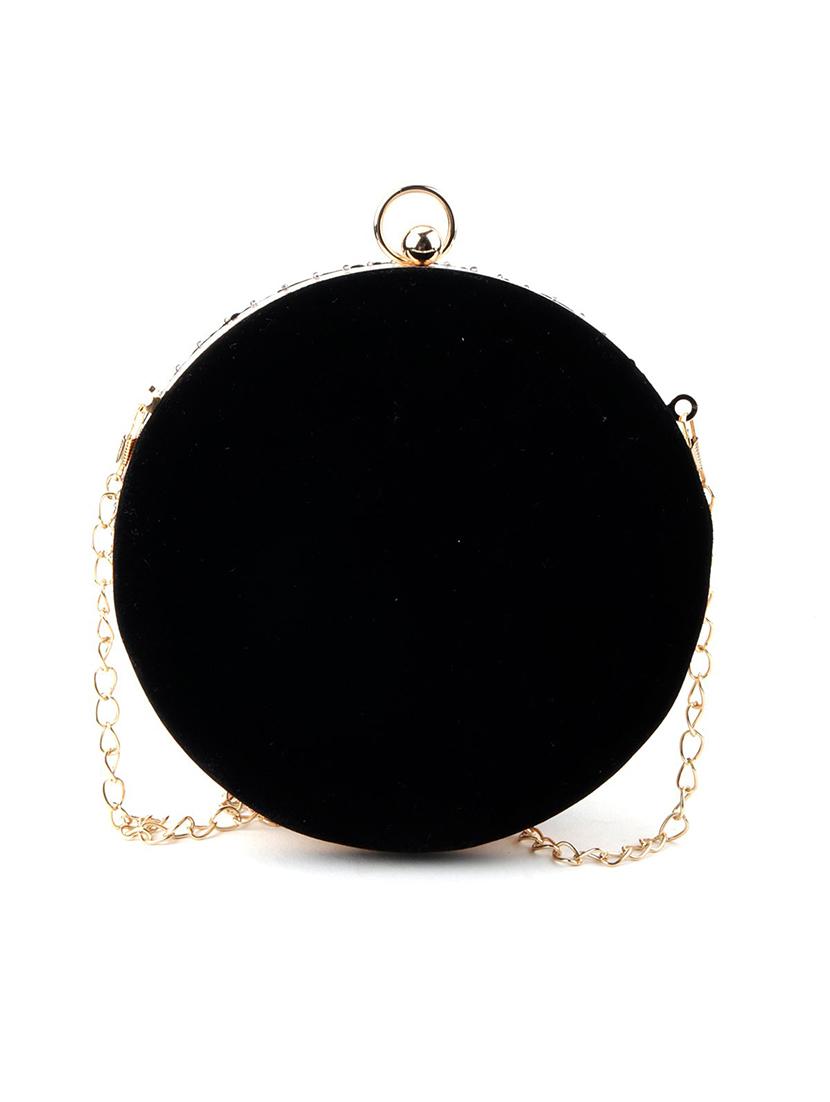 black velvet regular clutch - 17863531 - Zoom Image - 2