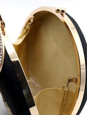 black velvet regular clutch - 17863600 - Standard Image - 3