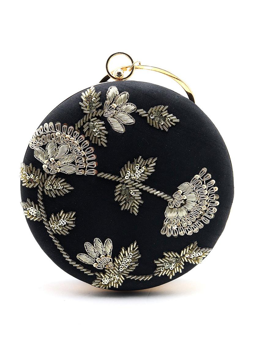 black velvet regular clutch - 17863600 - Zoom Image - 1