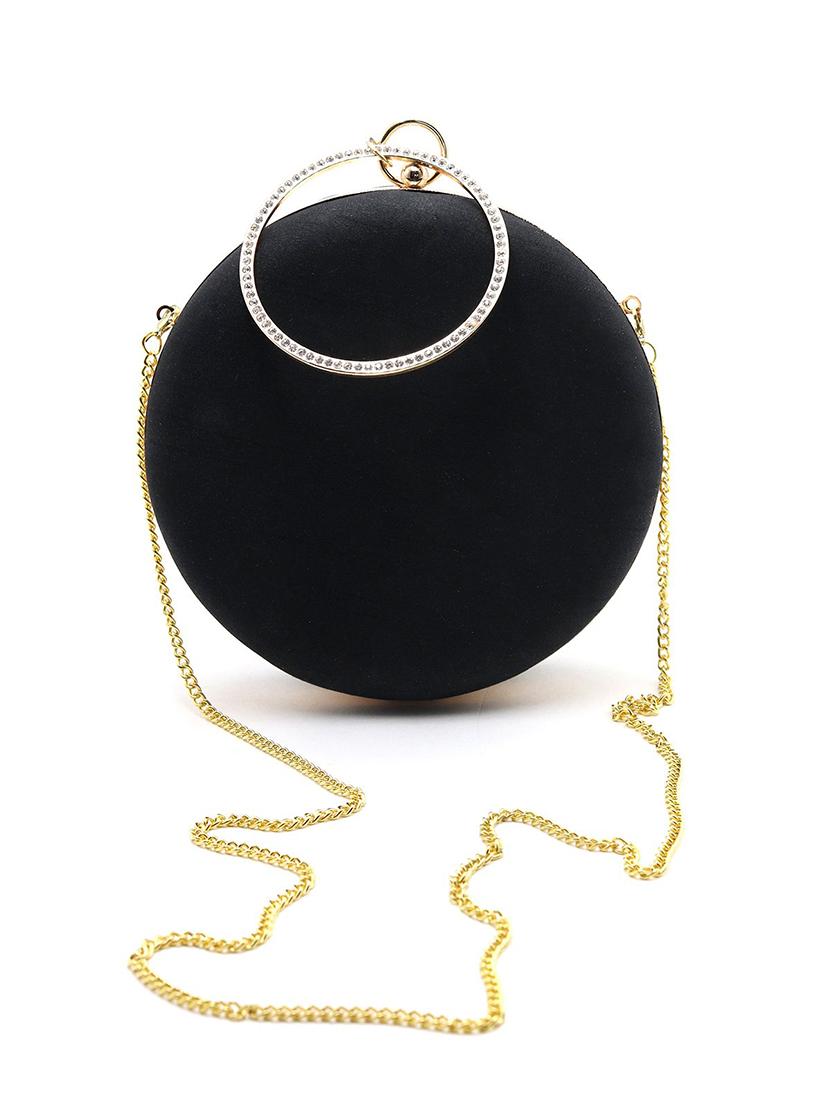 black velvet regular clutch - 17863600 - Zoom Image - 2