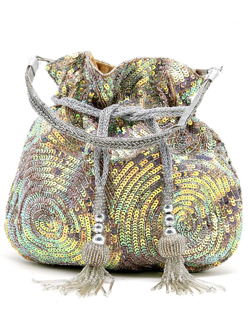 multi colored polyester regular potli - 17863651 - Zoom Image - 2