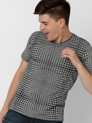navy blue checkered print - 17863853 - Standard Image - 6