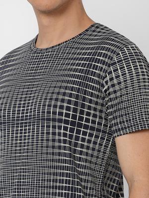 navy blue checkered print - 17863853 - Standard Image - 7