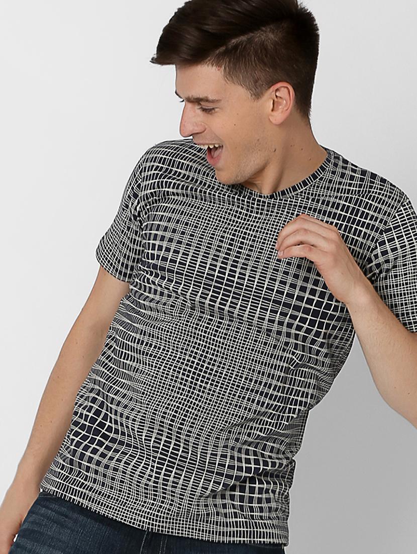 navy blue checkered print - 17863853 - Zoom Image - 6