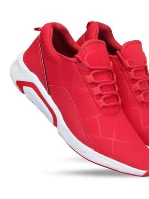 red na sports shoes - 17864133 - Standard Image - 2