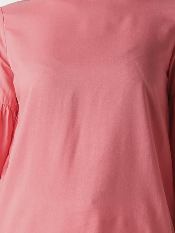 bell sleeved solid top - 17865833 - Zoom Image - 5