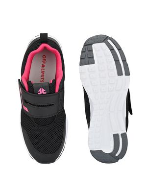 black mesh slip on sports shoes - 17865845 - Standard Image - 4