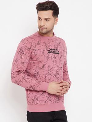 pink printed sweatshirt - 17865973 - Standard Image - 3