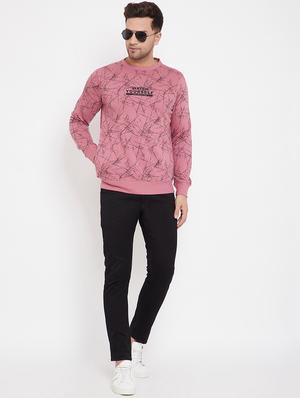 pink printed sweatshirt - 17865973 - Standard Image - 5