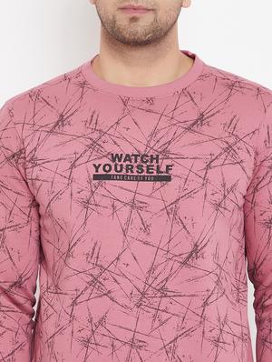 pink printed sweatshirt - 17865973 - Standard Image - 6