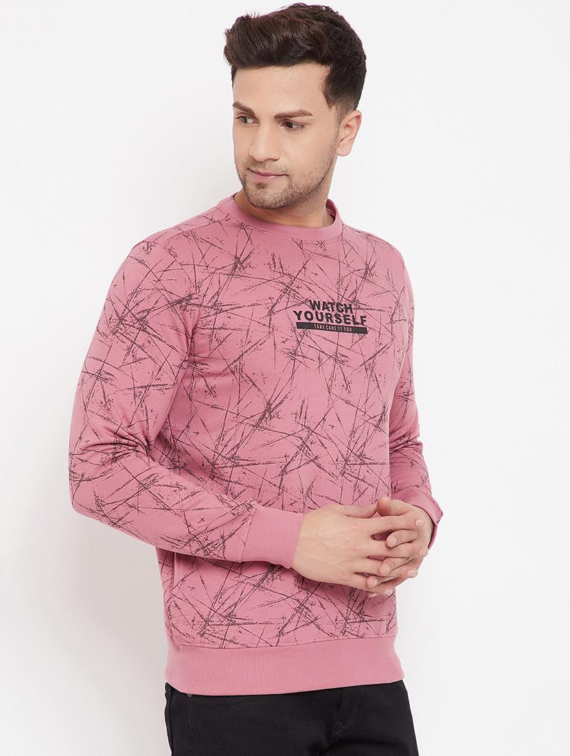 pink printed sweatshirt - 17865973 - Zoom Image - 3