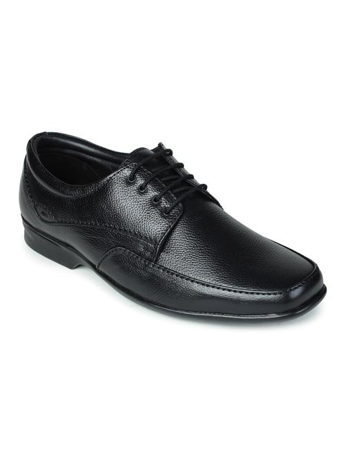 black rubber laceup formal shoes - 17866351 - Very Small Image - 1
