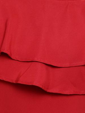 single sleeved crop top - 17866675 - Standard Image - 5