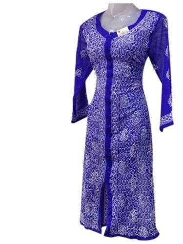 multi colored linen kurti - 17867127 - Standard Image - 1