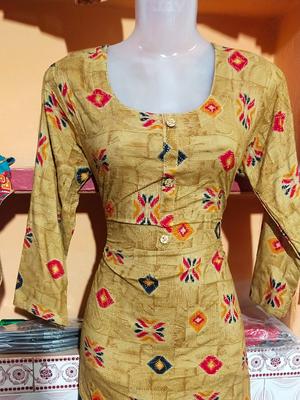 multi colored rayon kurti - 17867130 - Standard Image - 2