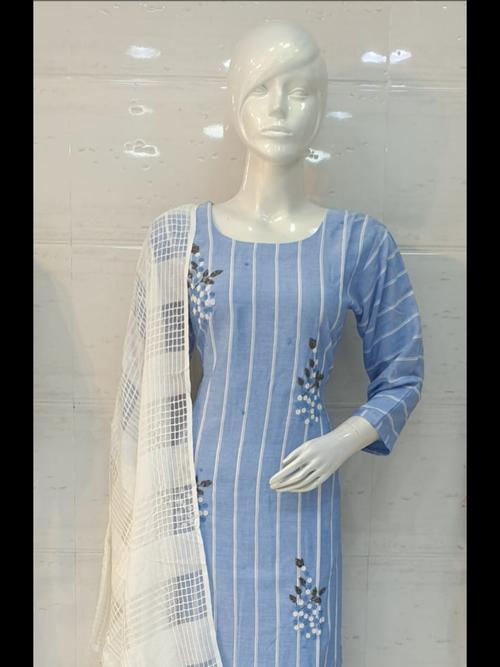 kurti 3 ps set top buttom - 17867689 - Standard Image - 1