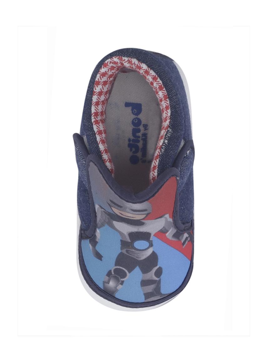 navy blue canvas boot - 17868576 - Zoom Image - 4