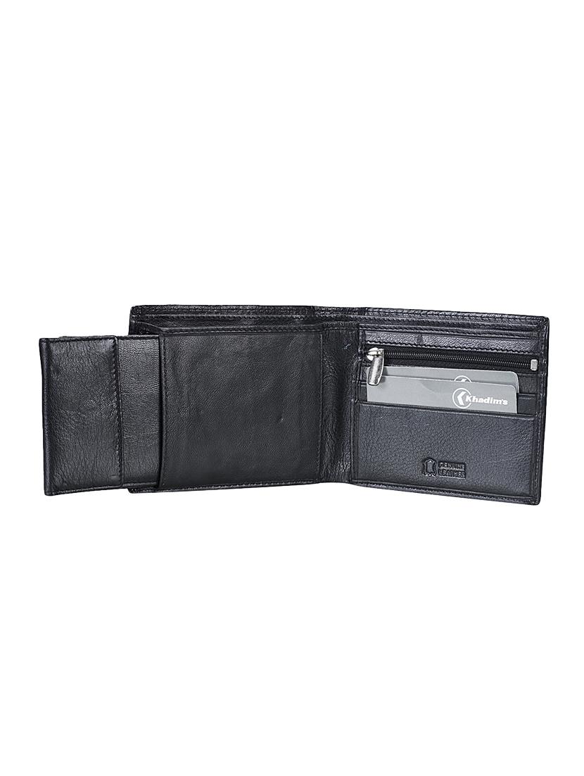 black leatherette wallet - 17869173 - Zoom Image - 5