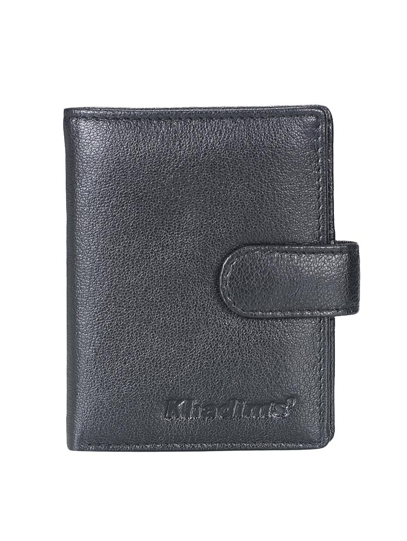 black leatherette wallet - 17869177 - Zoom Image - 1
