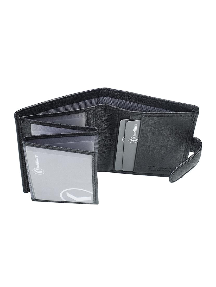 black leatherette wallet - 17869177 - Zoom Image - 4