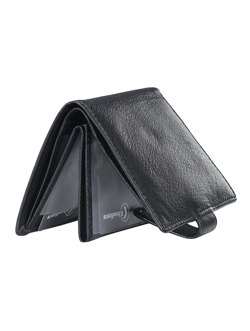 black leatherette wallet - 17869177 - Zoom Image - 5