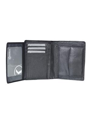 black leatherette wallet - 17869178 - Standard Image - 4