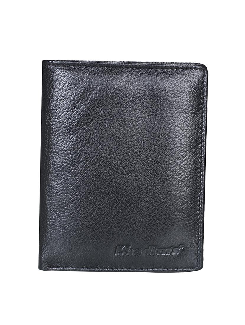 black leatherette wallet - 17869178 - Zoom Image - 1