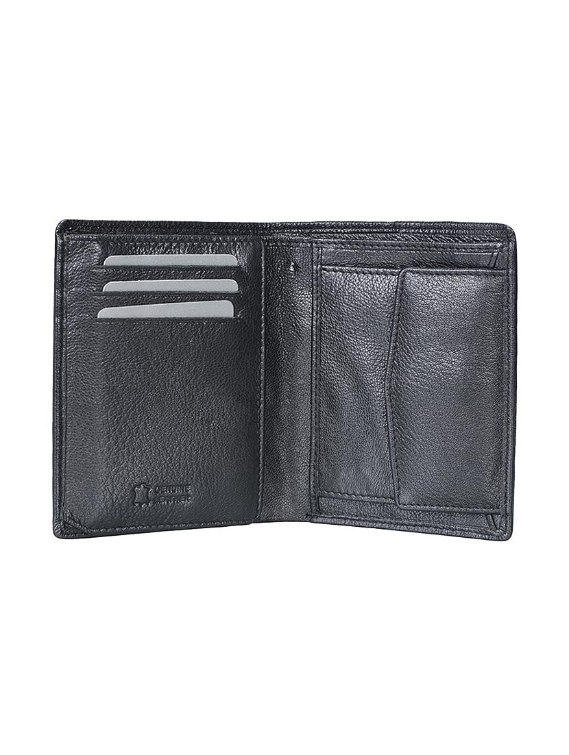 black leatherette wallet - 17869178 - Zoom Image - 3