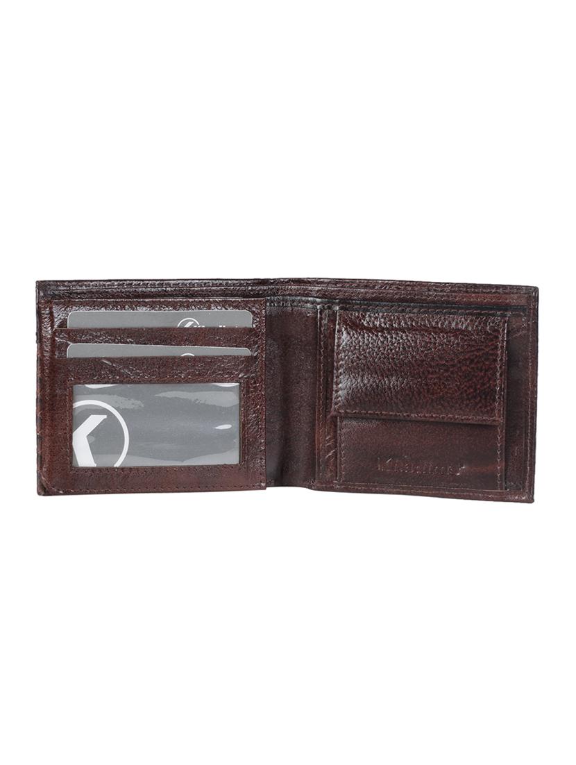 maroon leatherette wallet - 17869186 - Zoom Image - 3