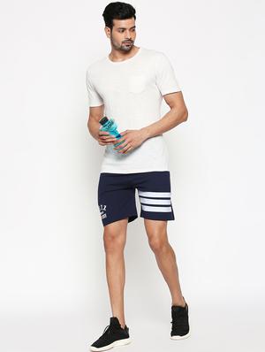 navy blue striped shorts - 17869368 - Standard Image - 4