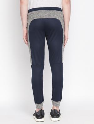 navy blue printed jogger - 17869382 - Standard Image - 3