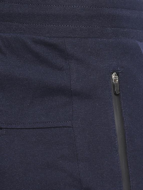navy blue printed jogger - 17869382 - Zoom Image - 5