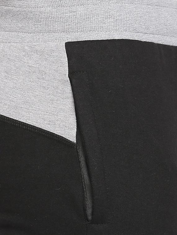 black printed jogger - 17869393 - Zoom Image - 5