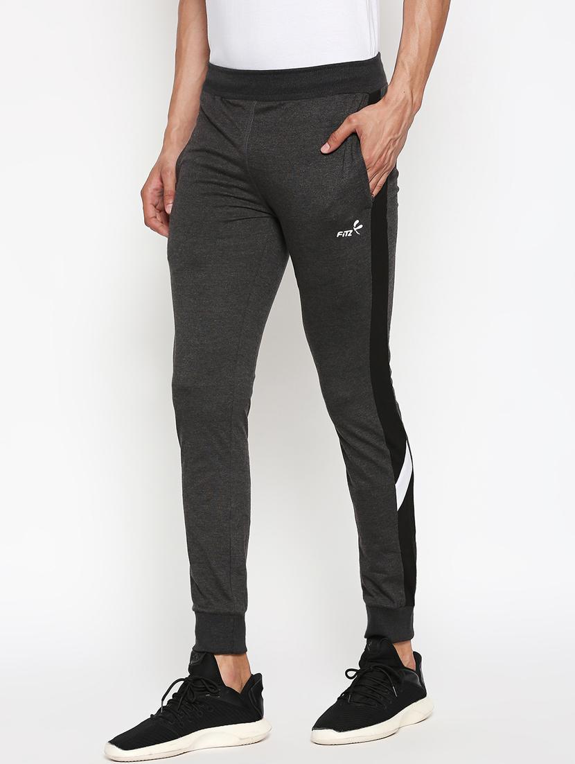 grey side taped jogger - 17869422 - Zoom Image - 2