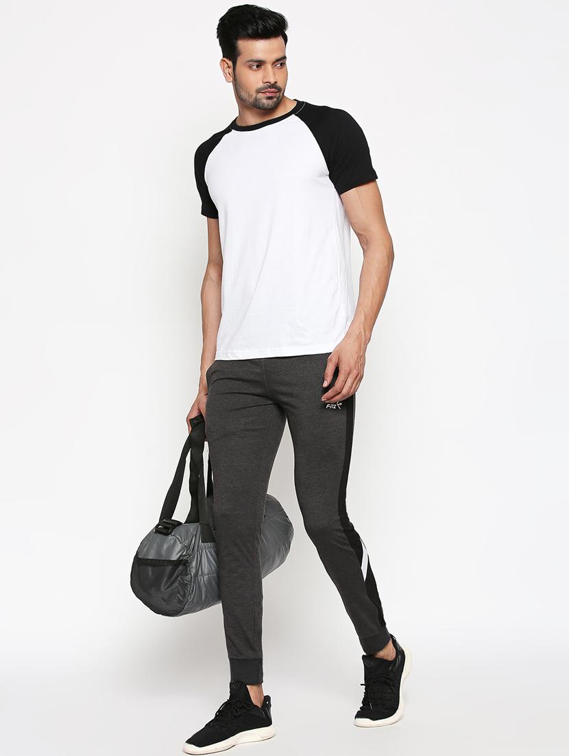 grey side taped jogger - 17869422 - Zoom Image - 4