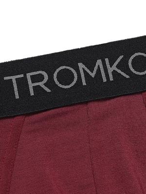 maroon solid trunk brief - 17869476 - Standard Image - 4