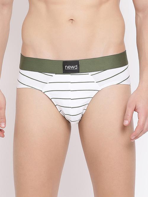 white striped hipster briefs - 17869636 - Standard Image - 1
