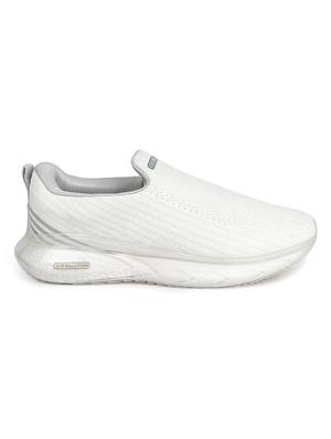 white slip on sport shoe - 17869814 - Standard Image - 2