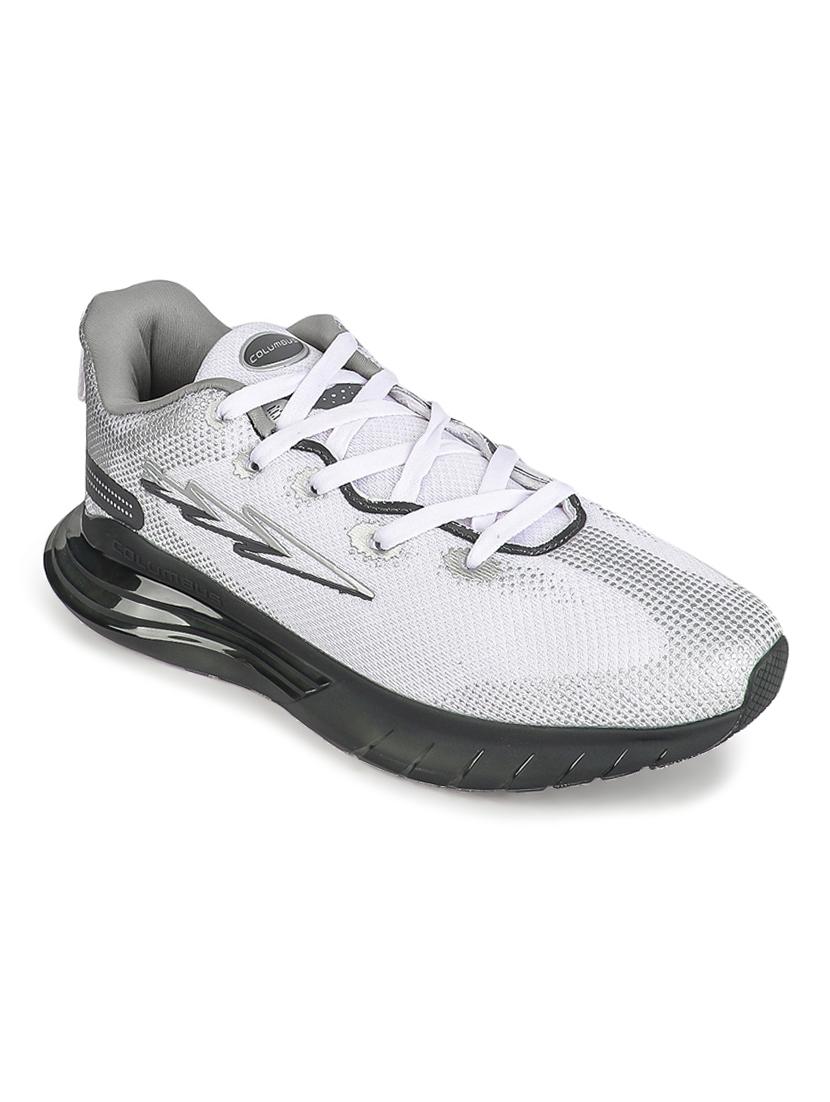 white lace up sport shoe - 17869889 - Zoom Image - 1